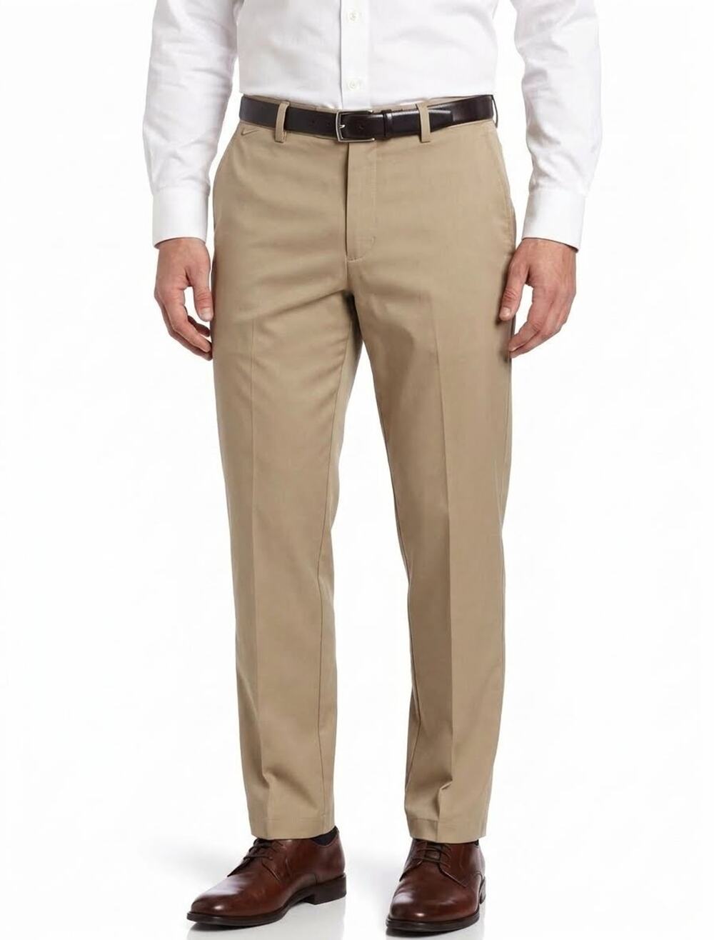 NWT Nike Golf Dri-Fit Men's Khaki Stretch Pants - Size 35W x 30L - Beige